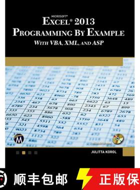 【3-4周达】Microsoft Excel 2013 Programming by Example with VBA, XML, and ASP: Programming by Example... [9781938549915]