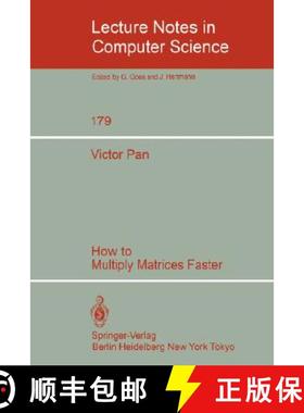 【3-4周达】How to Multiply Matrices Faster [9783540138662]