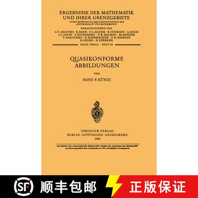 【3-4周达】Quasikonforme Abbildungen [9783540025153]