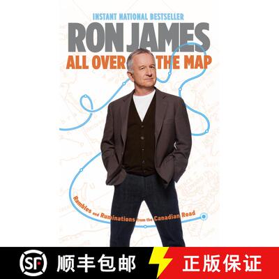 【3-4周达】All Over the Map: Rambles and Ruminations from the Canadian Road [9780385671156]