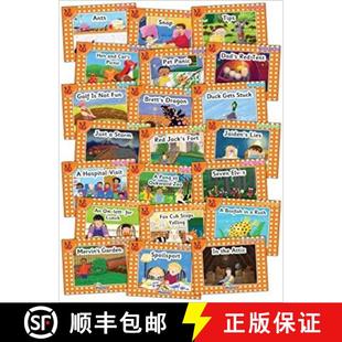 Orange Complete 欢乐自然拼读橙色级别套装 Phonics ... 现货 Letters Level Jolly Set Readers 9781844145812 Precursive