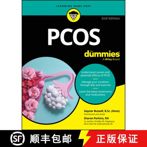 【3-4周达】PCOS For Dummies, 2nd Edition (2nd Edition) [9781394366514]