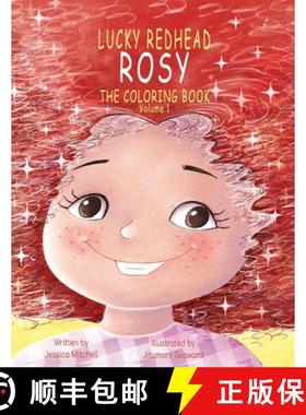 预订 Lucky Redhead Rosy The Coloring Book [9798218349479]