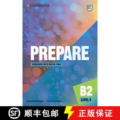 【3-4周达】Prepare Level 6 Workbook with Digital Pack [With eBook] [9781009032230]