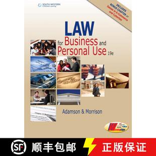 【3-4周达】Law for Business and Personal Use, Copyright Update, 19th Student Edition [9781305653009]