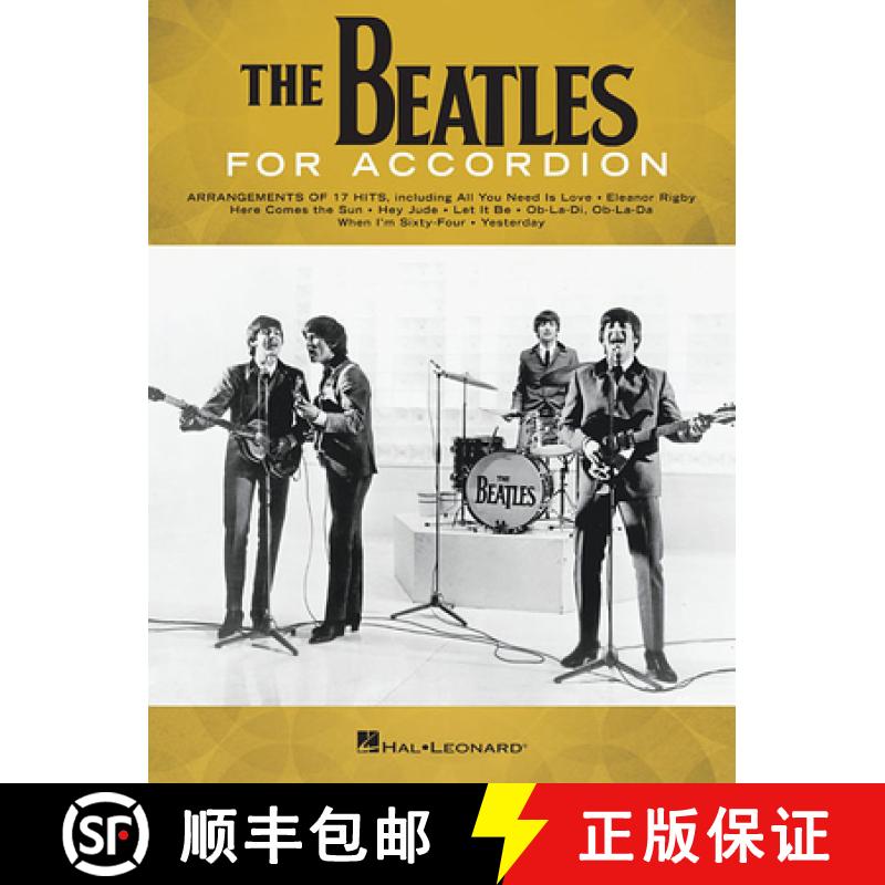 【3-4周达】The Beatles for Accordion [9781540024275]