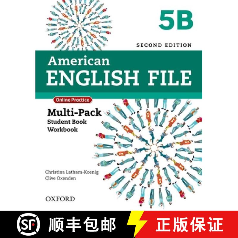 【3-4周达】American English File 2e 5b Multipack 2019 [9780194796385]