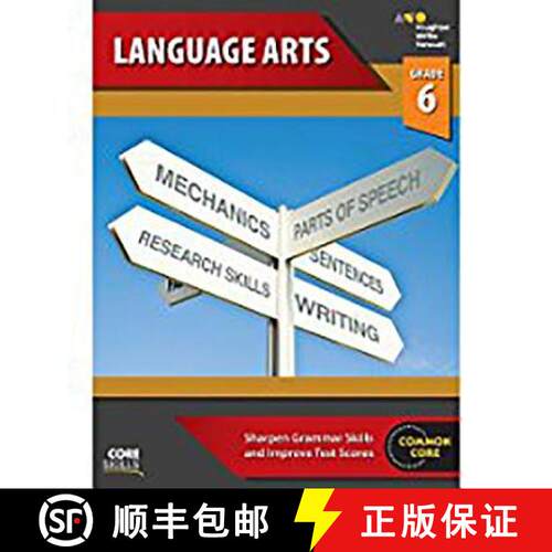 【3-4周达】Steck-Vaughn Core Skills Language Arts: Workbook Grade 6 [9780544267893]