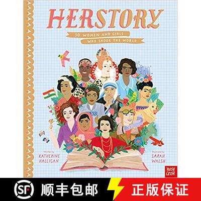 【3-4周达】HerStory: 50 Women and Girls Who Shook the World [9781788001380]