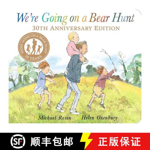 【3-4周达】We're Going on a Bear Hunt: 30th Anniversary Edition (Anniversary Edition) [9781534454200]