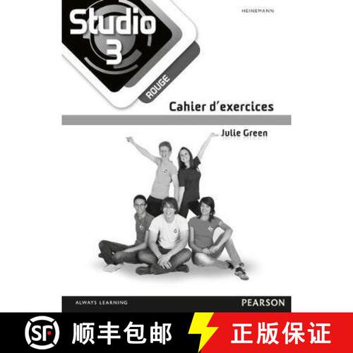 【3-4周达】Studio 3 rouge Workbook (pack of 8) (11-14 French) [9780435030759]