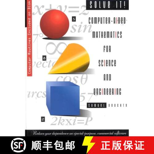 【3-4周达】精装 Solve It!: Computer-Aided Mathematics for Science and Engineering [With Computer Disk] [9780884152668]