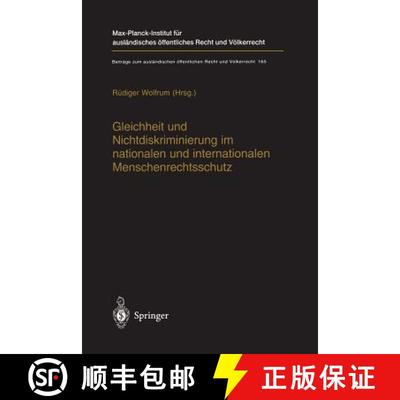 【3-4周达】Gleichheit und Nichtdiskriminierung im nationalen und internationalen Menschenrechtsschutz [9783540406594]