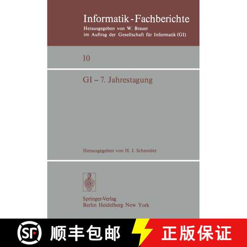 【3-4周达】GI -- 7. Jahrestagung: Nürnberg, 26.- 28. September 1977 [9783540084259]