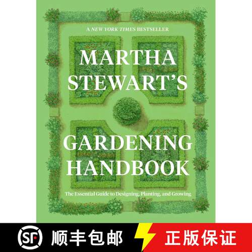 【3-4周达】精装 Martha Stewart's Gardening Handbook: The Essential Guide to Designing, Planting, and ... [9780063323285]