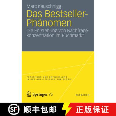 【3-4周达】Das Bestseller-PHï¿½nomen : Die Entstehung Von Nachfragekonzentration Im Buchmarkt [9783531183084]