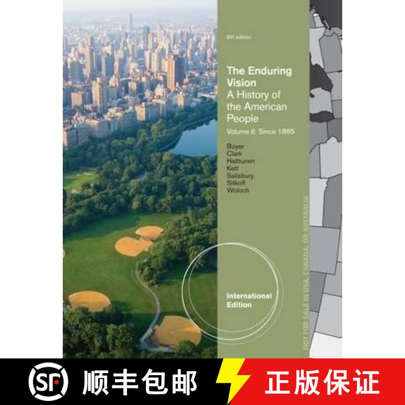 【3-4周达】Enduring Vision: Volume II: Since 1865, International Edition - The Enduring Vision Since ... [9781133945406]