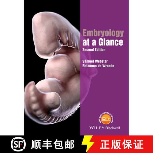 【3-4周达】Embryology At A Glance, 2E [Wiley医学] [9781118910801]