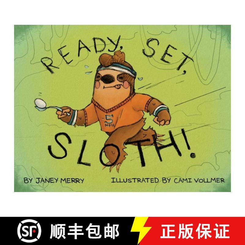 【3-4周达】Ready, Set, Sloth! [9781734135718]