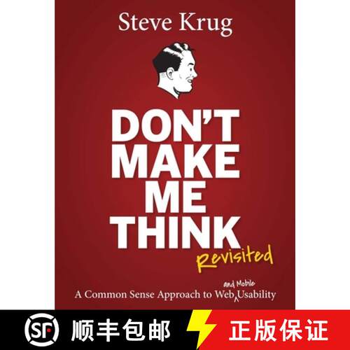 【3-4周达】Don't Make Me Think, Revisited: A Common Sense Approach to Web Usability [9780321965516]