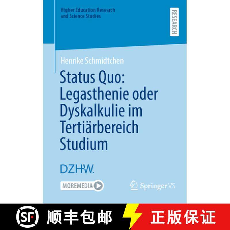 【3-4周达】Status Quo: Legasthenie Oder Dyskalkulie Im Tertiärbereich Studium [9783658450823]