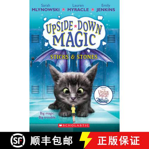 【3-4周达】Sticks & Stones (Upside-Down Magic #2): Volume 2 [9780545800501]