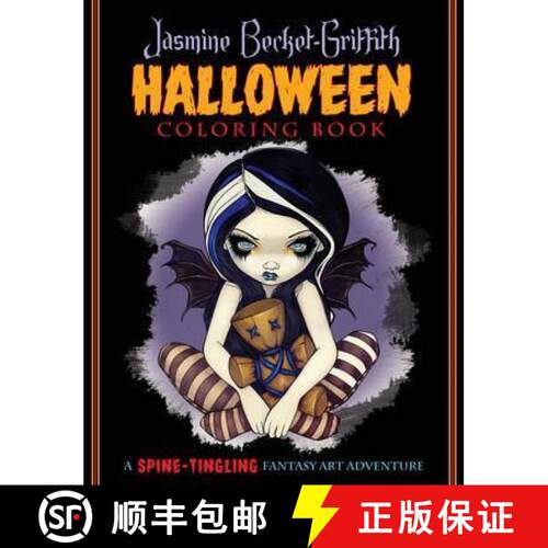 【3-4周达】Jasmine Becket-Griffith Coloring Book: A Spine-Tingling Fantasy Art Adventure [9781922161987]