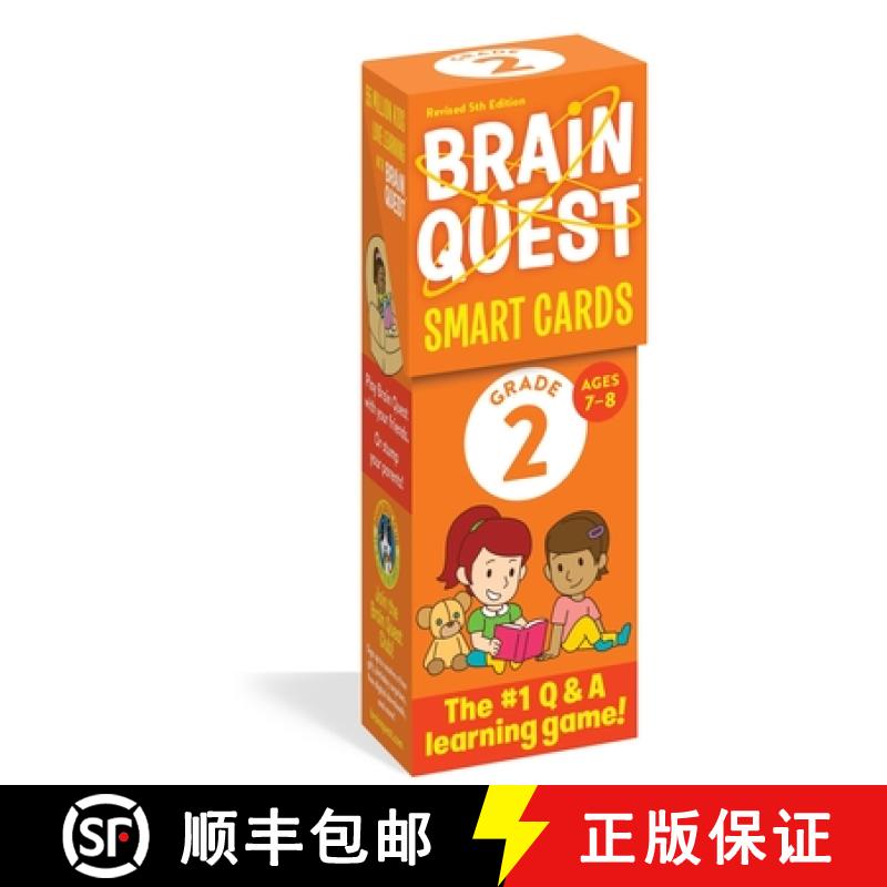 预订 Brain Quest 2nd Grade Smart Cards Revised 5th Edition [9781523517275]