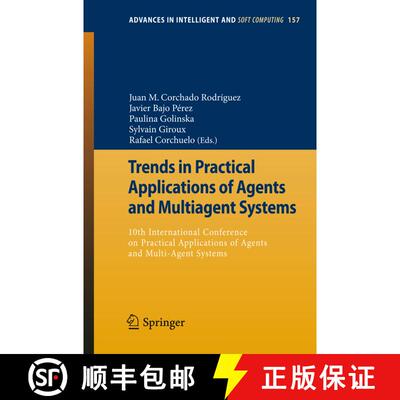 【3-4周达】Trends in Practical Applications of Agents and Multiagent Systems: 10th International Conf... [9783642287947]
