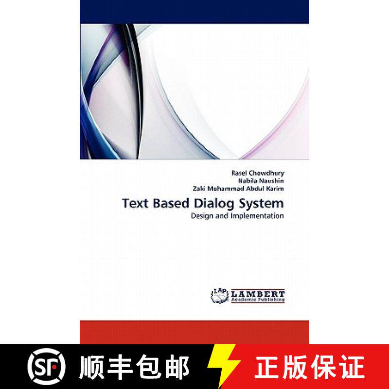 预订 Text Based Dialog System [9783844395914]