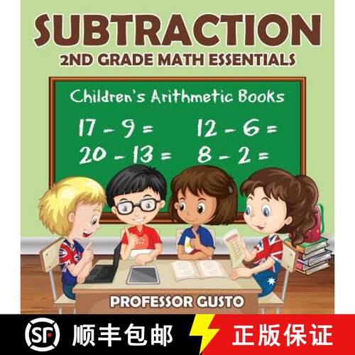 【3-4周达】Subtraction 2Nd Grade Math Essentials | Children's Arithmetic Books [9781683213475]