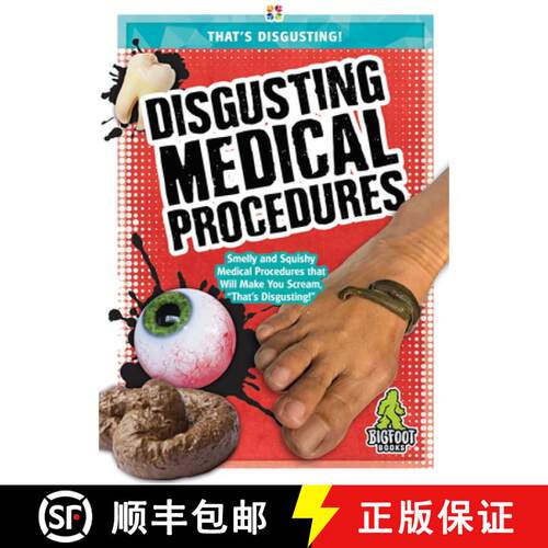 【3-4周达】精装 Disgusting Medical Procedures [9781645192572]