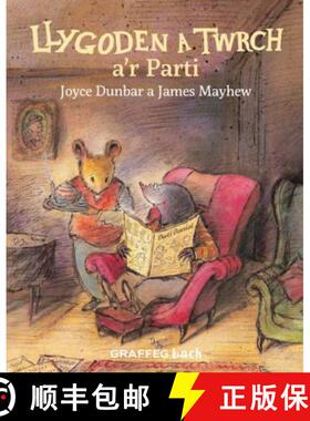 【3-4周达】Llygoden a Twrch a’r Parti [9781802581706]