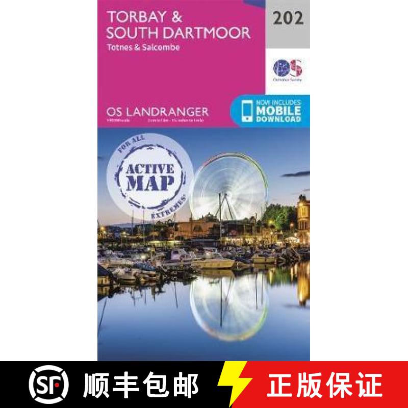 【2-3周达】Torbay & South Dartmoor: Totnes & Salcombe [9780319475829]