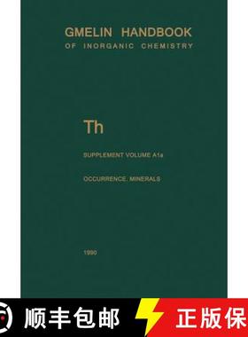 【3-4周达】Th Thorium: Natural Occurrence. Minerals (Excluding Silicates) [9783662089125]
