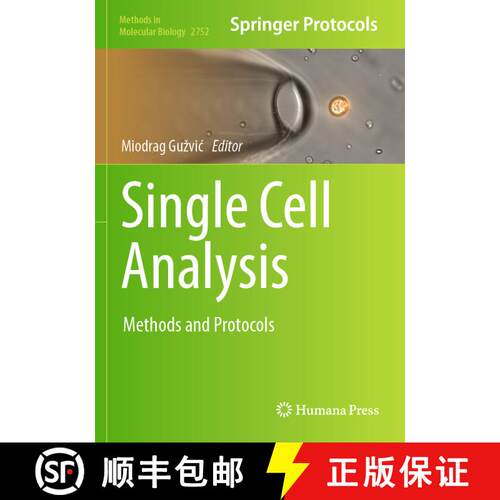 【3-4周达】Single Cell Analysis: Methods and Protocols [9781071636237]