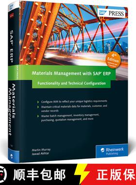 【3-4周达】Materials Management with SAP Erp: Functionality and Technical Configuration [9781493213573]