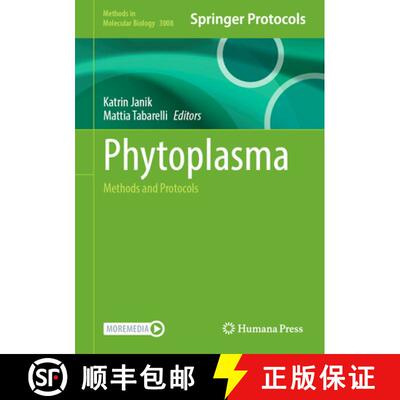 【3-4周达】Phytoplasma: Methods and Protocols [9781071651032]