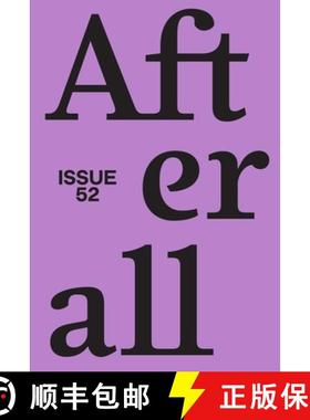 【3-4周达】Afterall: Autumn/Winter 2021, Issue 52 Volume 52 [9781846382550]