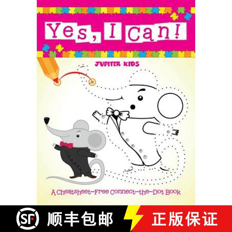 【3-4周达】Yes, I Can! (A Cheatsheet-Free Connect-the-Dot Book) [9781682129210]