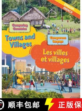 【3-4周达】Dual Language Learners: Comparing Countries: Towns and Villages (English/French) [9781445160122]