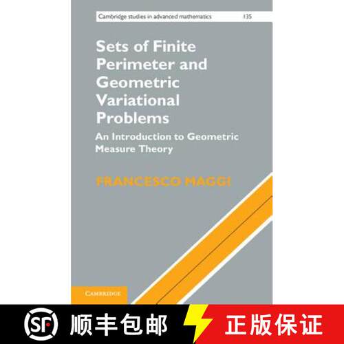 现货 精装 有限周长集合与几何变分问题 Sets of Finite Perimeter and Geometric Variational Problems: An ... [9781107021037]