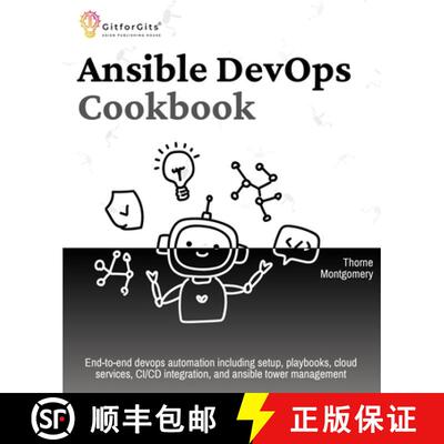 【3-4周达】Ansible DevOps Cookbook: End-to-end automation solutions including setup, playbooks, cloud... [9788119177738]