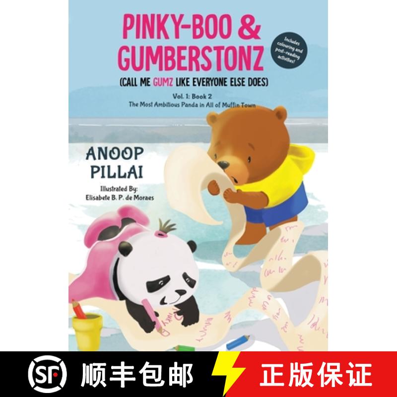 【2-3周达】Pinky-Boo & Gumberstonz: The Most Ambitious Panda in all of Muffin Town [9781777651022]