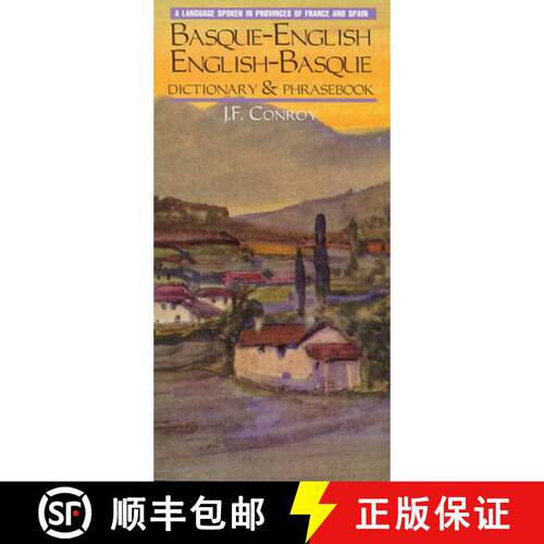 【3-4周达】Basque-English / English-Basque Dictionary & Phrasebook [9780781806220]