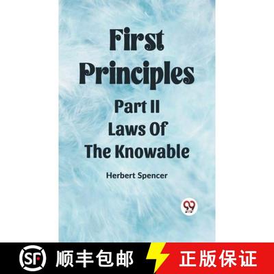 【2-3周达】First PrinciplesPart II.-Laws Of The Knowable (Edition2023) [9789361429293]