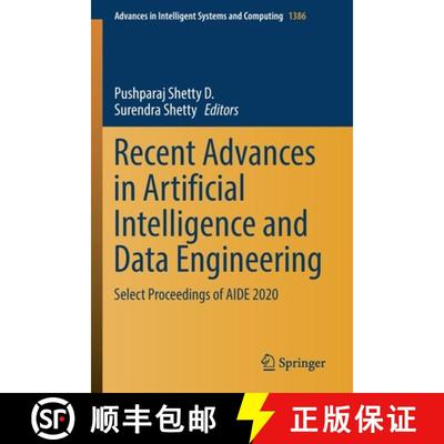 【3-4周达】Recent Advances in Artificial Intelligence and Data Engineering : Select Proceedings of AI... [9789811633447]