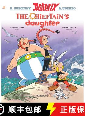 【3-4周达】Asterix Vol. 38: The Chieftain's Daughter [9781545805695]