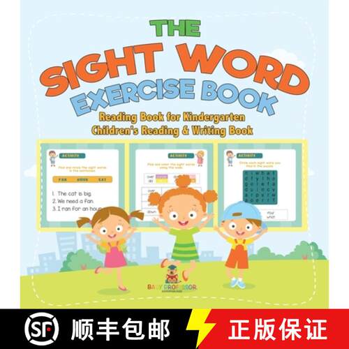 【3-4周达】The Sight Word Exercise Book - Reading Book for Kindergarten | Children's Reading & Writin... [9798869441874]