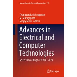 Technologies 2020 9789811590184 4周达 Advances and Select Electrical Proceedings Icaect Computer